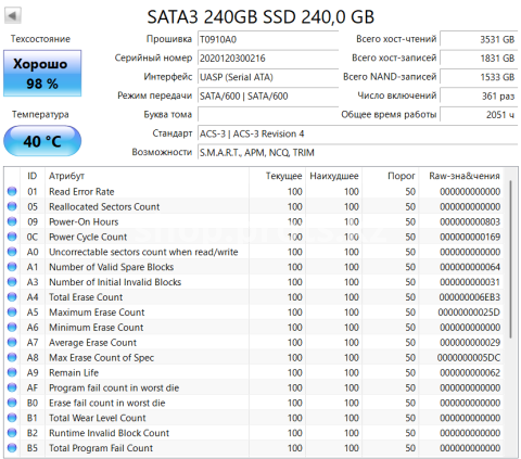 KingDian S280 240GB SSD 2.5" SATA III 3