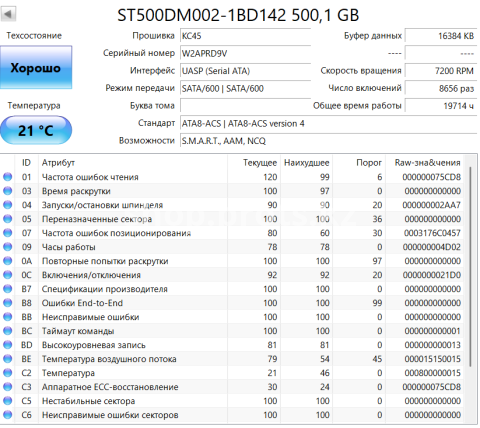 Жесткий диск Seagate Barracuda ST500DM002 500GB SATA III 3.5" 7200RPM 2