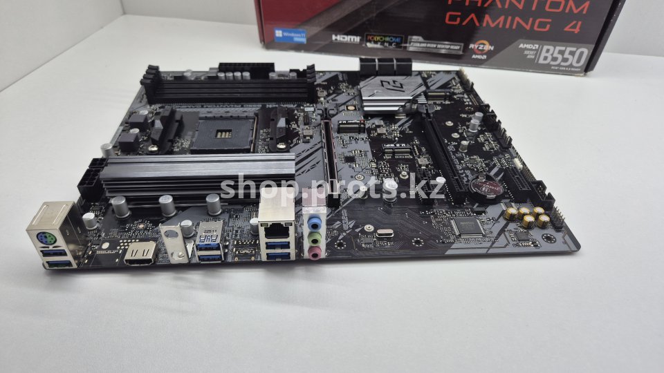 Материнская плата ASRock B550 Phantom Gaming 4 AM4 ATX DDR4 M.2 PCIe 4.0