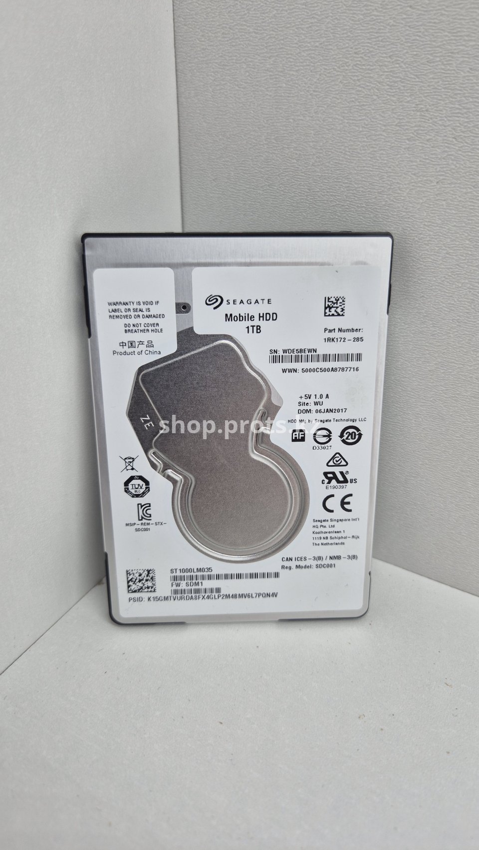 Жесткий диск Seagate 1TB 2.5" ST1000LM035 SATA для ноутбука