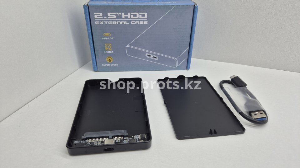 Внешний бокс для HDD/SSD 2.5" USB 3.1 Type-C